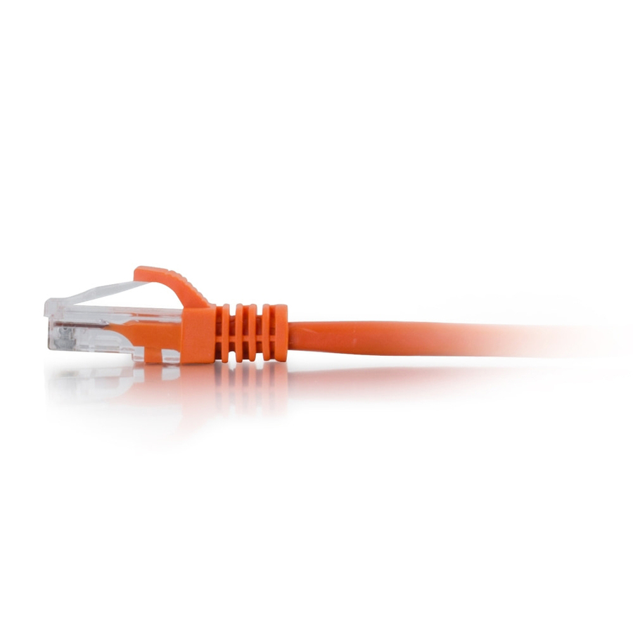 C2G 6ft Cat6a Unshielded Ethernet - Cat 6a Network Patch Cable - Orange - Image 4