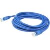 AddOn 100ft RJ-45 (Male) to RJ-45 (Male) Straight Blue Cat6 UTP PVC Copper Patch Cable