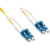 LC/LC Singlemode Duplex OS2 9/125 Fiber Optic Cable 25m - TAA Compliant
