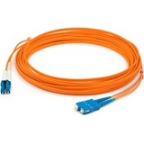 AddOn 3m SC (Male) to LC (Male) Orange OM1 Duplex LSZH Fiber Patch Cable