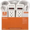 Belkin 6 Outlet Home and Office Surge Protector with 2ft Power Cord - 200 Joules