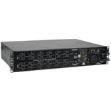 Tripp Lite by Eaton 2.9kW Single-Phase Switched Automatic Transfer Switch PDU, 2 120V L5-30P Inputs, 24 5-15/20R & 1 L5-30R Outputs, 2U, TAA