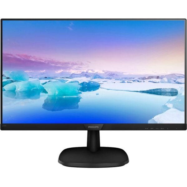 Philips V-line 243V7QJAB 23.8" Full HD LCD Monitor - 16:9 - Textured Black