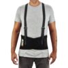 Ergodyne® ProFlex® 100 Economy Back Support W/Rubber Track Webbing 4XL Black