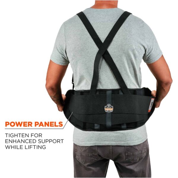 Health & Beauty Care — Ergodyne® ProFlex® 100 Economy Back Support W/Rubber Track Webbing XL Black