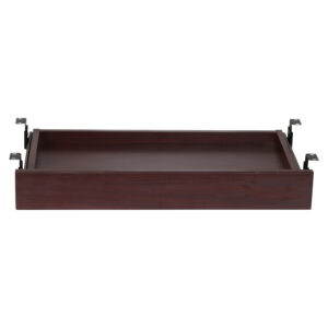 Lorell® Mahogany Laminate Universal Center Drawer 25.6""W x 15.1""D x 3.6""H
