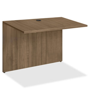 Lorell® Bridge - 41.4"" x 23.6"" x 29.5"" - Walnut - Essentials Series