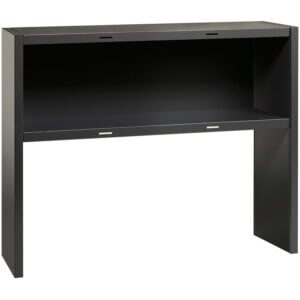 Lorell® Hutch - 48"" - Steel - Charcoal