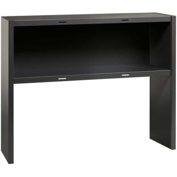 Lorell® Hutch - 48"" - Steel - Charcoal