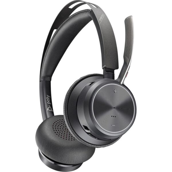 Poly Voyager Focus 2 USB-A Headset With Charging Stand