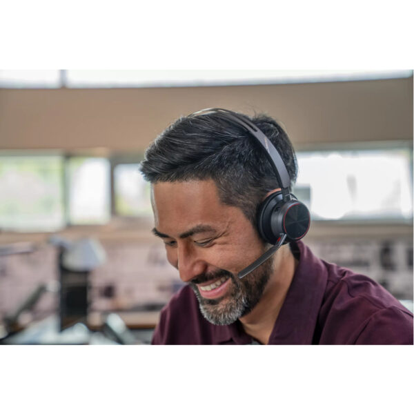 Poly Voyager Focus 2 USB-A Headset With Charging Stand