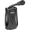 Tripp Lite by Eaton Protect It! 3-Outlet Travel-Size Surge Protector - 5-15R Outlets, 2 USB Ports, 5-15P Input, 1050 Joules, Black