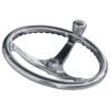Edson 14.5" SS ComfortGrip Powerwheel Steering Wheel w/PowerKnob