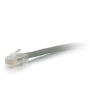 C2G 75 ft Cat6 Non Booted UTP Unshielded Network Patch Cable - Gray