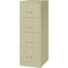 Hirsh Industries® 25"" Deep Vertical File Cabinet 4-Drawer Legal Size - Putty
