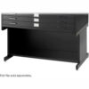 Safco® High Flat File Cabinet Base For 4994 40-1/2""W Black