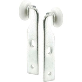 Prime-Line N 6519 Closet Door Roller, 1 Left 1 Right, 7/8-Inch Nylon Ball Bearing Wheel