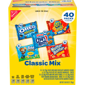 NABISCO Cookie & Cracker Classic Mix Variety 1 oz 40 Count