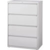 Hirsh Industries® HL1000 Series® 36""W 4 Drawer Lateral File Cabinet Light Gray