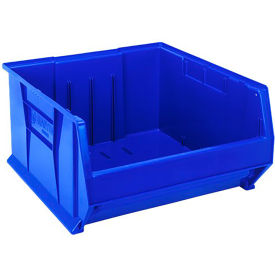 Quantum Storage 23-7/8"" x 22-1/2"" x 12"" Hulk 24"" Container Blue Polypropylene