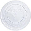 Dart® DCCPL4N Souffle/Portion Lids Fits 3-1/4-9 ozcups Plastic Clear 2500/Carton