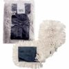 Boardwalk® Disposable Dust Mop Head w/Sewn Center Fringe Cotton/Synthetic 36 x 5 White