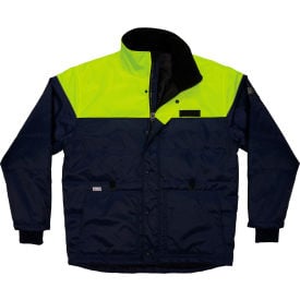 Ergodyne® N-Ferno® 6476 Thermal Insulated Freezer Jacket, 4XL, Navy