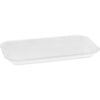 Pactiv Evergreen™ Supermarket Tray, White, Pack of 1000
