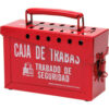 Brady® 65040 Group Lockout Box, Spanish, Steel, 9"W X 6"H