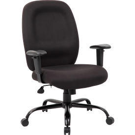 Boss Heavy Duty Task Chair - Fabric - Black