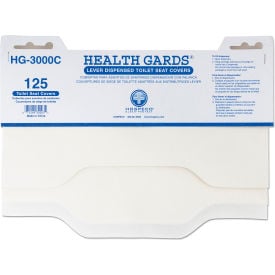 Hopseco® Health Gards Toilet Seat Covers 15"" x 17"" White 3000/Case
