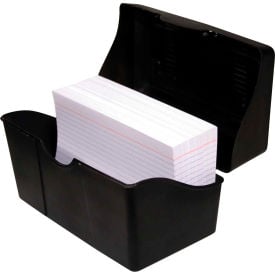 Advantus® Index Card Holder 4"" x 6"" Black