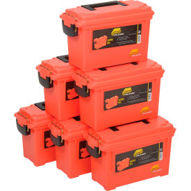 Plano Molding 131252 Marine Emergency Box 11-5/8"L x 5-1/8"W x 7-1/8"H, Orange