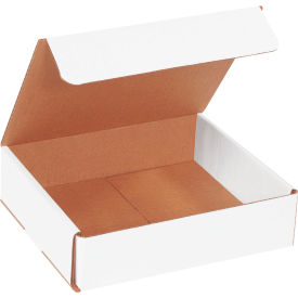 Global Industrial Corrugated Mailers 8""L x 7""W x 2""H White