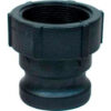 2"" A Polypropylene Cam and Groove Adapter x Female NPT