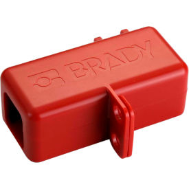 Brady® 150820 BatteryBlock Cable Lockout - Small ABS Plastic Red 1/4' Cable Length