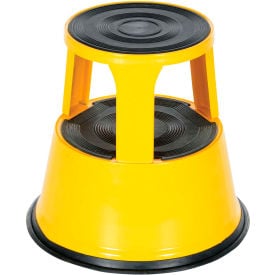 Rolling Step Stool - Yellow - STEP-17-Y