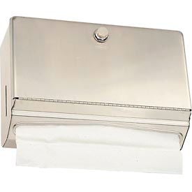 Bobrick® ClassicSeries® Horizontal Folded Paper Towel Dispenser Stainless Steel