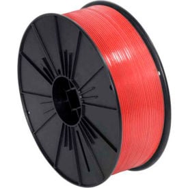 Global Industrial™ Plastic Twist Tie Spool 7000'L x 5/32""W Red