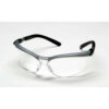 3M™ BX™ Safety Glasses Clear Lens Silver/Black Frame
