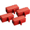 Brady® 150822 BatteryBlock Cable Lockout-Small; 24 PK ABS Plastic Red 1/4' Cable Length