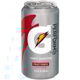Gatorade®  Can Fruit Punch Electrolyte Drink 11.6 oz. 24/Carton