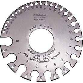 Mitutoyo Wire Gage Range 0-36