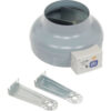 Continental Fan AXC200B-ES In-Line Duct Fan 8"" Energy Star 579 CFM