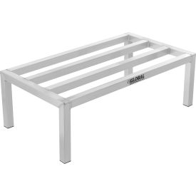 Global Industrial™ Aluminum Dunnage Rack 24""W x 18""D x 8""H