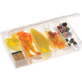 Plano 344987 StowAway® Utility Box 7 Compartments 6-1/2""L x 4-1/4""W x 1-3/8""H Clear