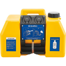 Global Industrial™ Gravity Fed Portable Eyewash Station 9 Gallon