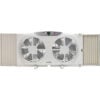 Lasko Electrically Reversible Twin Window Fan W/ Remote 3 Speed Gray