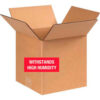 Global Industrial Weather Resistant Cardboard Corrugated Boxes 8""L x 8""W x 8""H Kraft