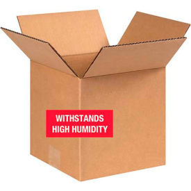 Global Industrial Weather Resistant Cardboard Corrugated Boxes 8""L x 8""W x 8""H Kraft